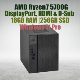 Asrock DeskMeet X300 R7 5700G Processor 16GB Ram 256GB SSD win11 Asrock DeskMeet X300 R7 5700G Processor 16GB Ram 256GB SSD win11