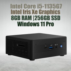 Intel NUC11 Pro Kit NUC11TNHi5 Core i5-1135G7 8GB 256GB Win11 Mini Pc
