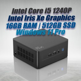 ASUS Mini PC NUC12WSHi5 Core i5-1240P 16GB 512GB Win11 ASUS Mini PC NUC12WSHi5 Core i5-1240P 16GB 512GB Win11