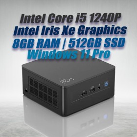 ASUS Mini PC NUC12WSHi5 Core i5-1240P 8GB 512GB