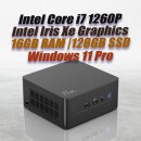 ASUS Mini PC NUC12WSHi7 Core i7-1260P 16GB 128GB Win11