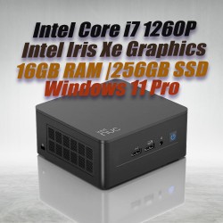 Intel Mini PC NUC12WSHi7 Core i7-1260P 16GB 256GB Win11