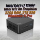 Intel Mini PC NUC12WSHi7 Core i7-1260P 32GB 2TB Win11