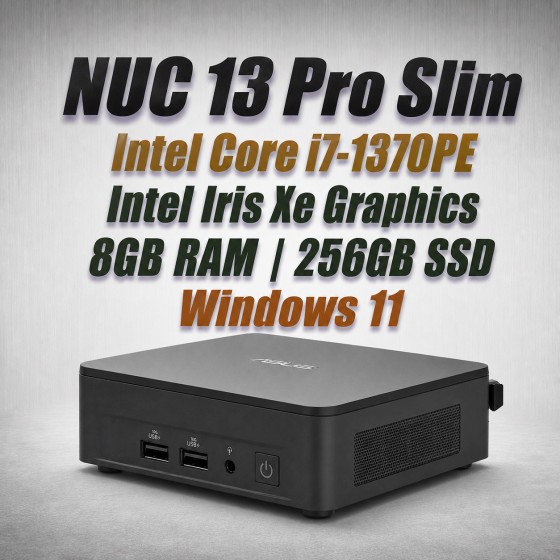 ASUS NUC 13 Pro Slim i7-1370PE 16GB 2TB Win11 ASUS NUC 13 Pro Slim i7-1370PE 16GB 2TB Win11 mini PC
