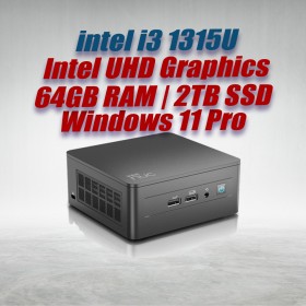 ASUS Mini PC NUC13ANHi3 Core i3-1315U 64GB 2TB Win11
