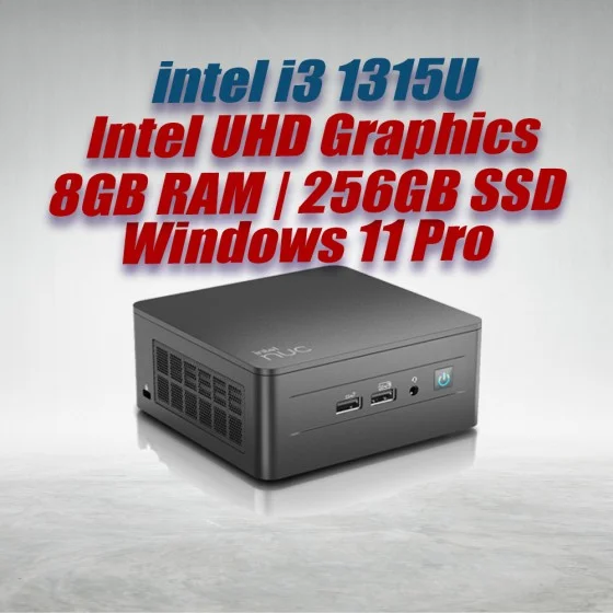 Intel Mini PC NUC13ANHi3 Core i3-1315U 8GB 256GB Win11 Intel Mini PC NUC13ANHi3 Core i3-1315U 8GB 256GB Win11