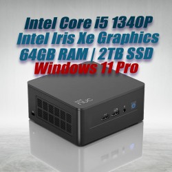Intel Mini PC NUC13ANHi5 Core i5-1340P 64GB 2TB Win11