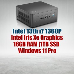 Intel Mini PC NUC13ANHi7 Core i7-1360P 16GB 1TB Win11