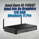 Intel NUC11 Rugged Element BKCMCR1ABA i5-1135G7 MiniPc 8GB 1TB Win11