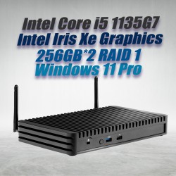 Intel NUC11 Rugged Element BKCMCR1ABA i5-1135G7 MiniPc 8GB 256GB RAID 1 Win11 Intel NUC11 Rugged Element BKCMCR1ABA i5-1135G7 MiniPc 8GB 256GB RAID 1 Win11