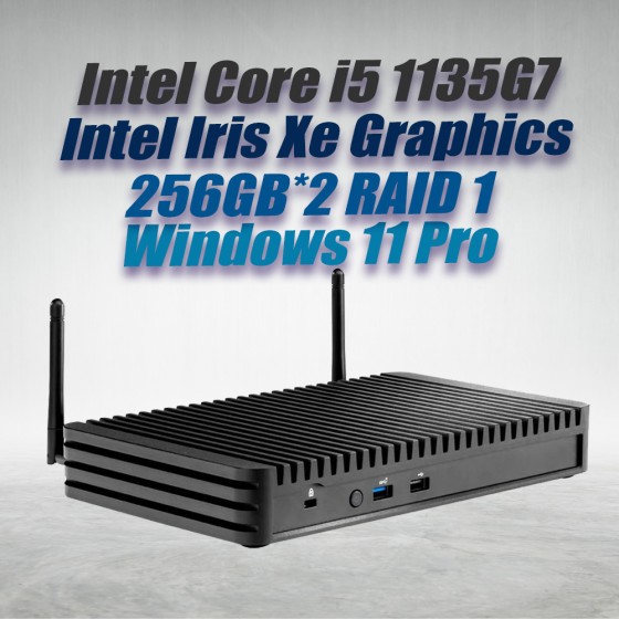 Intel NUC11 Rugged Element BKCMCR1ABA i5-1135G7 MiniPc 8GB 256GB RAID 1 Win11 Intel NUC11 Rugged Element BKCMCR1ABA i5-1135G7 MiniPc 8GB 256GB RAID 1 Win11