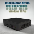 Intel NUC 11 Celeron N5105 NUC11ATKC4 16GB 1TB Win11