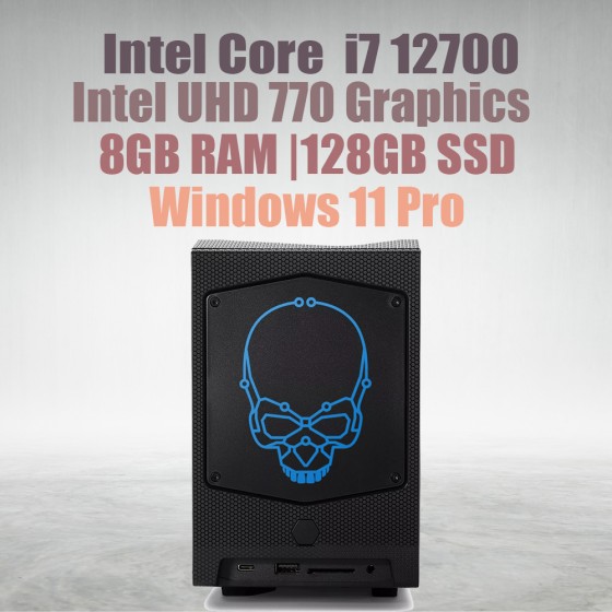 ASUS NUC 12 Extreme NUC12DCMi7 Core i7-12700 8GB 128GB Win 11
