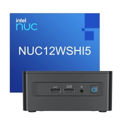 Intel Mini PC NUC12WSHi5 i5-1240P 64GB 1TB OS Off KBM 24in