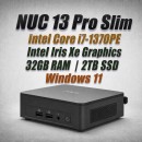 ASUS NUC 13 Pro Slim i7-1370PE 32GB 2TB Win11 mini PC