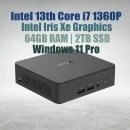 Intel Mini PC NUC13ANKI7 Core i7-1360P 64GB 2TB Win11 Intel Mini PC NUC13ANKI7 Core i7-1360P 64GB 2TB Win11