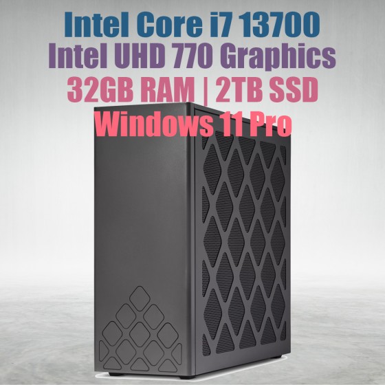 Intel NUC 13 Extreme NUC13RNGi7 Core i7-13700K 32GB 2TB Win 11