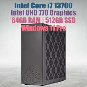 Intel NUC 13 Extreme NUC13RNGi7 Core i7-13700K 64GB 500GB Win 11 Intel NUC 13 Extreme NUC13RNGi7 Core i7-13700K 64GB 500GB Win 11