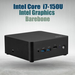 MSI Cubi NUC 1M Barebone with Core 7-150U Processor MSI Cubi NUC 1M Barebone with Core 7-150U Processor