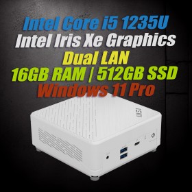 MSI Cubi 5 12M W i5-1235U Barebone|16GB DDR4|512GB SSD| Win11 MSI Cubi 5 12M W i5-1235U Barebone|16GB DDR4|512GB SSD| Win11