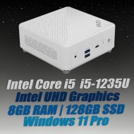 MSI Cubi 5 12M W i5-1235U Barebone|8GB DDR4|128GB SSD| Win11 MSI Cubi 5 12M W i5-1235U Barebone|8GB DDR4|128GB SSD| Win11