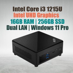 MSI Cubi 5 12M i3-1215U Barebone|16GB DDR4|256GB SSD| Win11 MSI Cubi 5 12M i3-1215U Barebone|16GB DDR4|256GB SSD| Win11