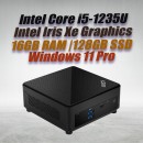 MSI Cubi 5 12M i5-1235U|16GB DDR4|128GB SSD| Win11