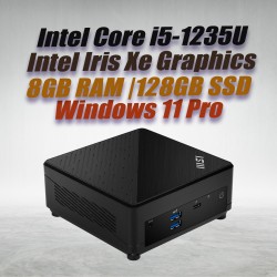 MSI Cubi 5 12M i5-1235U|8GB DDR4|128GB SSD| Win11 MSI Cubi 5 12M i5-1235U|8GB DDR4|128GB SSD| Win11