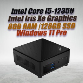 MSI Cubi 5 12M i5-1235U|8GB DDR4|128GB SSD| Win11