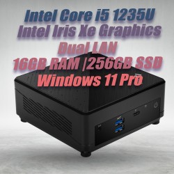 MSI Cubi 5 12M i5-1235U|16GB DDR4|256GB SSD| Win11 MSI Cubi 5 12M i5-1235U|16GB DDR4|256GB SSD| Win11