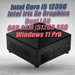 MSI Cubi 5 12M i5-1235U|8GB DDR4|512GB SSD| Win11 MSI Cubi 5 12M i5-1235U|8GB DDR4|512GB SSD| Win11