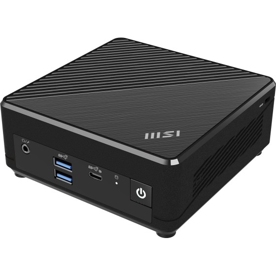 Msi Cubi N ADL S Barebone Minipc with Intel Processor N100 (4 Core 4 Threads 3.40GHz 6MB Cache Intel UHD Graphics), supprot upto 16GB DDR4 Memory, LAN, Wifi & Bluetooth