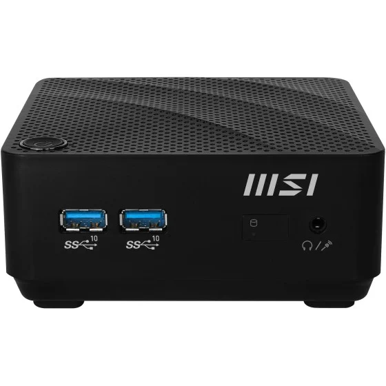 MSI Cubi N JSL Mini PC Intel 10th Gen Comet Lake Pentium N6000 Quad Core Processors with 8GB DDR4 2666Mhz SO-DIMM Ram,256GB M.2 NVMe PCIe Gen3x2 and Supports M.2 PCIe SSD, 2.5 inch SSD/HDD, WiFi 5, USB 3.2 Gen 1 Type-C and Windows 10 Pro MSI Cubi N JSL Mini PC Intel 10th Gen Comet Lake Pentium N6000 Quad Core Processors with 8GB DDR4 2666Mhz SO-DIMM Ram,256GB M.2 NVMe PCIe Gen3x2 and Supports M.2 PCIe SSD, 2.5 inch SSD/HDD, WiFi 5, USB 3.2 Gen 1 Type-C and Windows 10 Pro