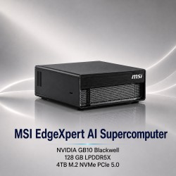 MSI EdgeXpert NVIDIA GB10 Blackwell 4TB AI Supercomputer