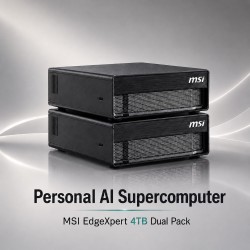MSI EdgeXpert NVIDIA GB10 4TB AI Supercomputer Dual Pack