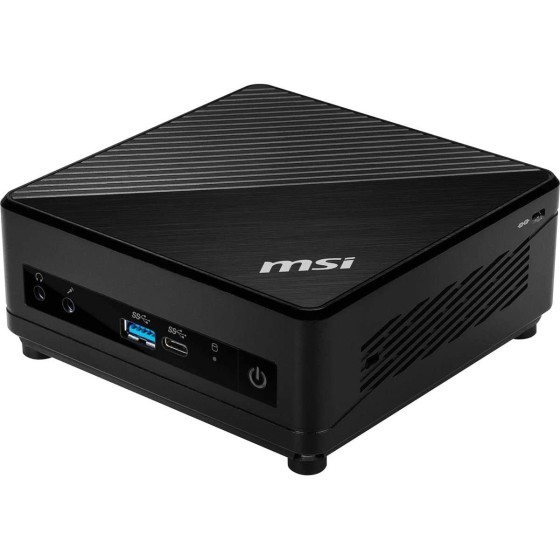 MSI Cubi 5 10M Barebone Mini PC with Intel 10th Gen Comet Lake Core i3-10110U Processor (2 Cores 4 Threads 4.10GHz 4MB Cache Intel UHD Graphics) with 1GbE LAN, WiFi5, Bluetooth 5.0, M.2 SSD, 2.5 inch SSD/HDD and USB 3.2 Gen 1 Type-C
