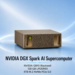 NVIDIA DGX Spark Blackwell 4TB AI Supercomputer