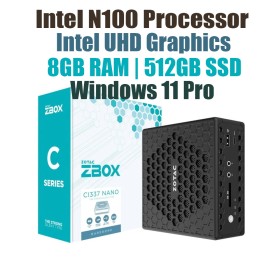 Zotac ZBOX CI337 nano N100 8GB 512GB Win11 Zotac ZBOX CI337 nano N100 8GB 512GB Win11