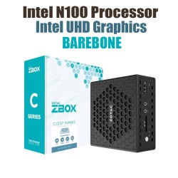 Zotac ZBOX CI337 nano N100 Barebone Minipc Zotac ZBOX CI337 nano N100 Barebone Minipc