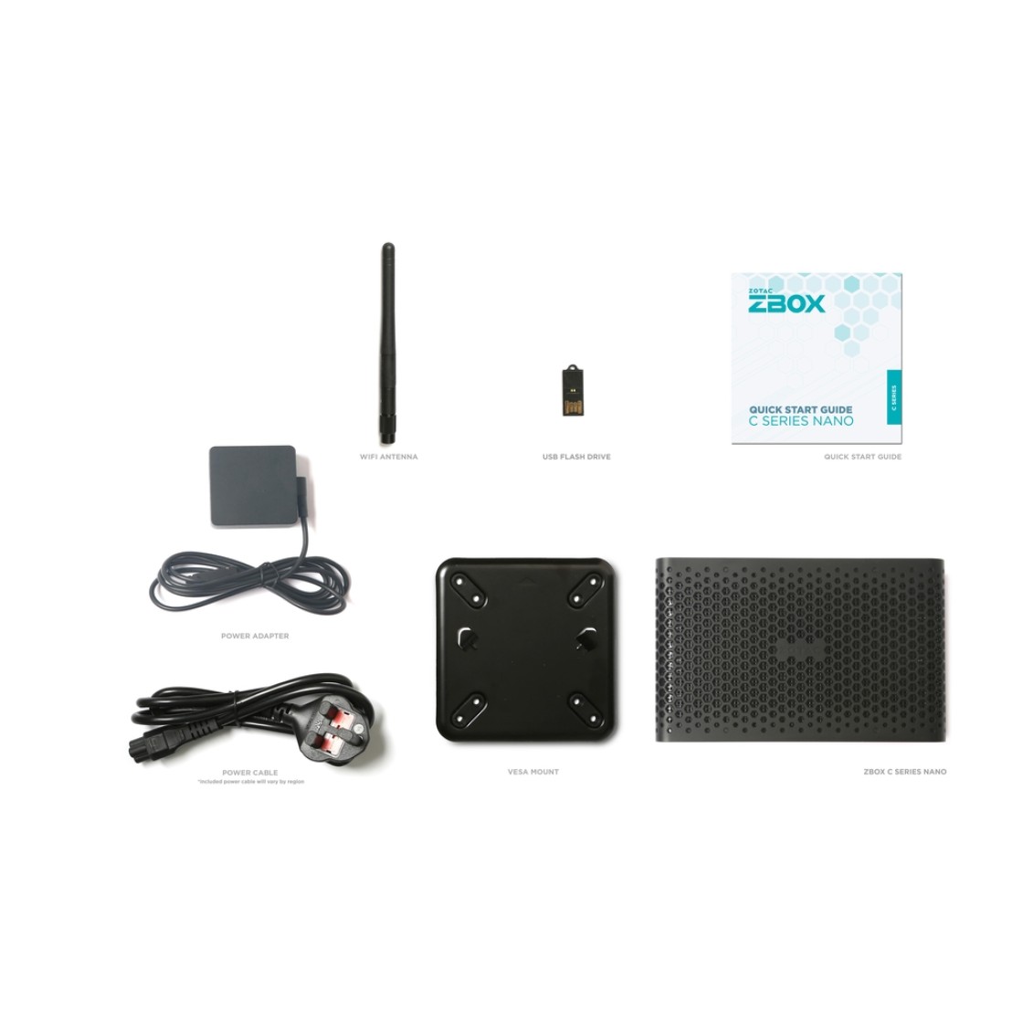 Zotac ZBOX edge MI648 PC di dimensioni 0,64 l Nero i5-1340P 1,9 GHz
