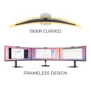 AOC CU34V5CW/BK 34inch Ultrawide Curved WQHD Monitor