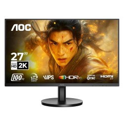 AOC Q27B3S2 27inch QHD IPS Gaming Monitor