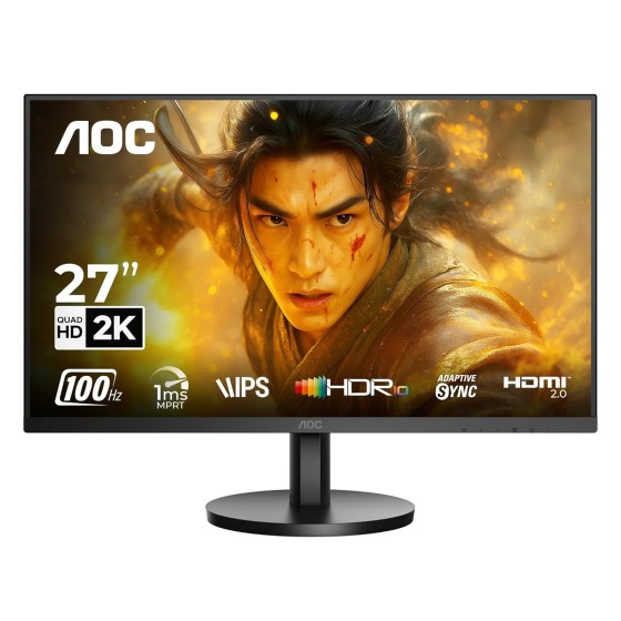 AOC Q27B3S2 27inch QHD IPS Gaming Monitor