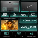 AOC Q27B3S2 27inch QHD IPS Gaming Monitor