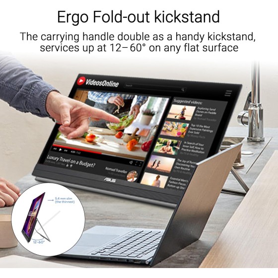 ASUS ZenScreen MB27ACF transportable 27-inch IPS monitor ASUS ZenScreen MB27ACF transportable 27-inch IPS monitor