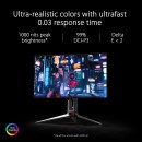 ASUS ROG Swift OLED PG27AQDM Gaming Monitor ASUS ROG Swift OLED PG27AQDM Gaming Monitor