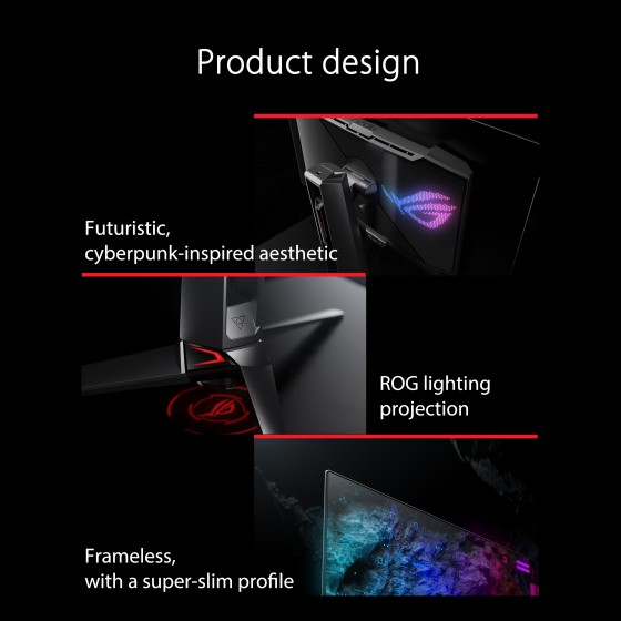 ASUS ROG Swift OLED PG27AQDM Gaming Monitor ASUS ROG Swift OLED PG27AQDM Gaming Monitor