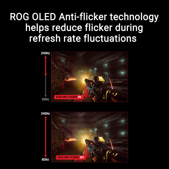 ASUS ROG Swift OLED PG27AQDM Gaming Monitor ASUS ROG Swift OLED PG27AQDM Gaming Monitor