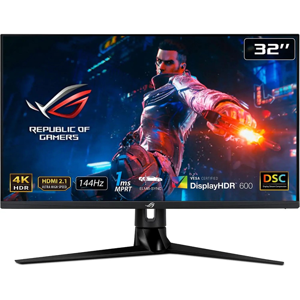 Curved Monitor Asus 4k 144hz 32 Asus Rog Swift 32 4k Oled Gaming