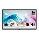 MSI PRO MP165 E6 portable monitor with USB-C and Mini-HDMI MSI PRO MP165 E6 15.6-inch FHD IPS Portable Monitor